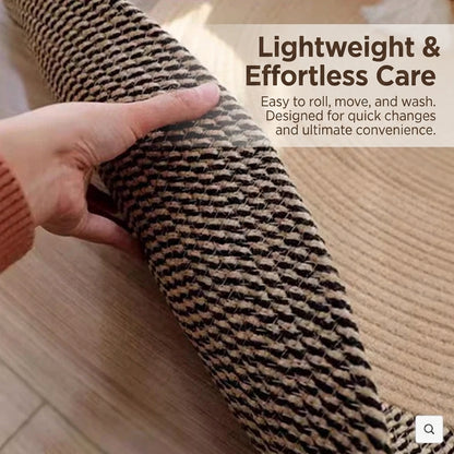 Durable Cat Scratch Mat Rug with Fringe