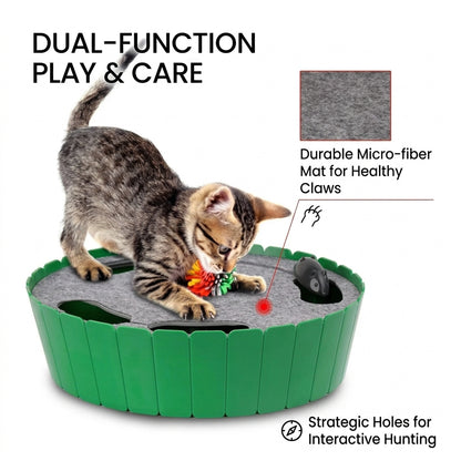 Cat Toy with Running Mouse