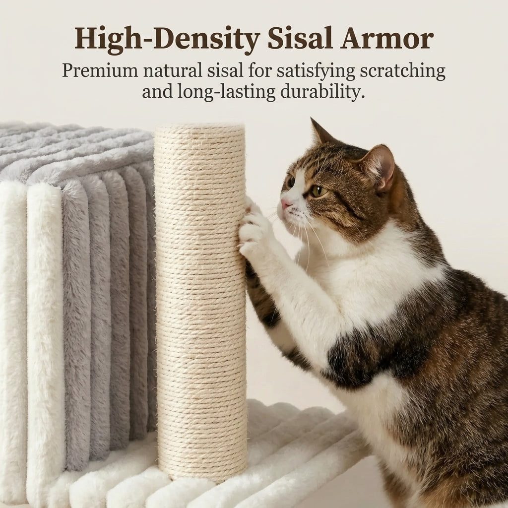 New Cat frame furniture Cat Climbing Tree with Cat Bed