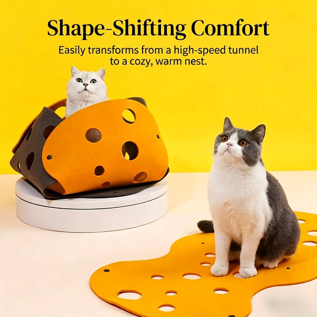 Foldable Detachable DIY Cat Tunnel Lightweight Interactive Cat Toy
