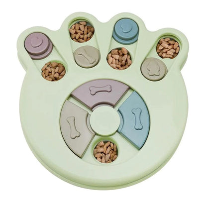IQ Training Mental Enrichment Cat and Dog Treat Slow Feeeder Puzzle Bark&Paw Lab