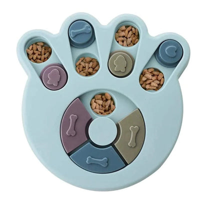 IQ Training Mental Enrichment Cat and Dog Treat Slow Feeeder Puzzle Bark&Paw Lab