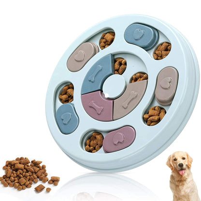 IQ Training Mental Enrichment Cat and Dog Treat Slow Feeeder Puzzle Bark&Paw Lab
