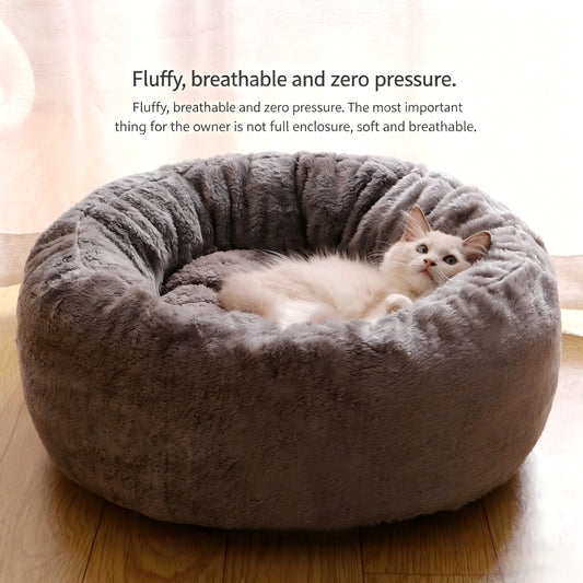 Warm Plush Cat Dog Bed Thickened Pet Sofa Mat for Small Medium Dogs