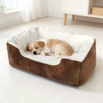 Warm Plush Cat Dog Bed Thickened Pet Sofa Mat for Small Medium Dogs