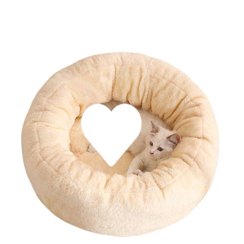 Warm Plush Cat Dog Bed Thickened Pet Sofa Mat for Small Medium Dogs