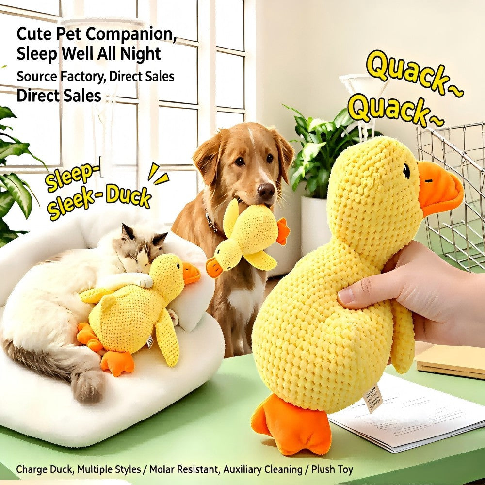 Squeaky Plush Chew Toy for Dogs & Cats Boredom Company Relief Durable Teeth Toy