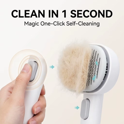 Cat Brush for Shedding & Grooming Indoor Cat Comb for Long/Short Haired Cats Kitten Rabbit Massage Loose Fur Remover