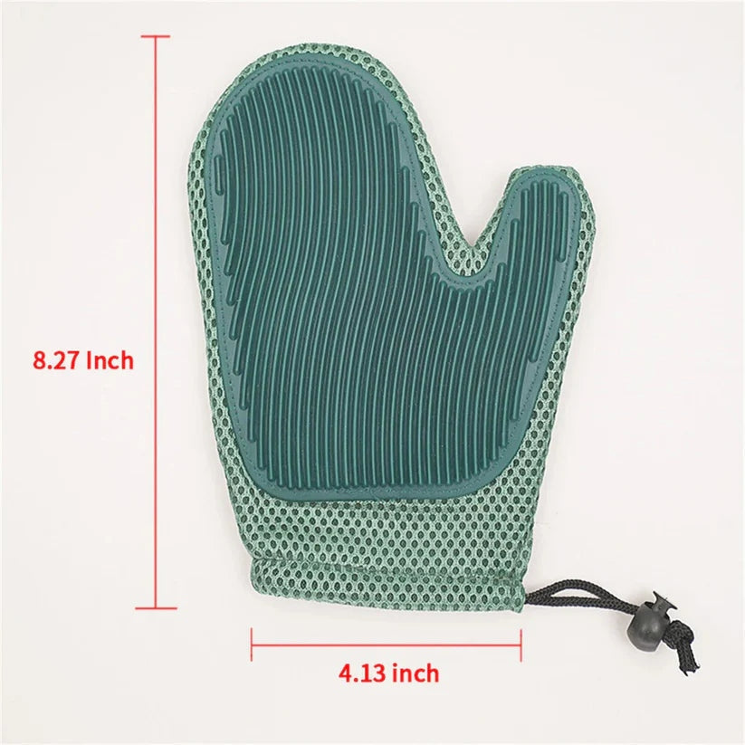 2-in-1 Cat Grooming Glove Make Coat Care a Pleasure Bark&Paw Lab