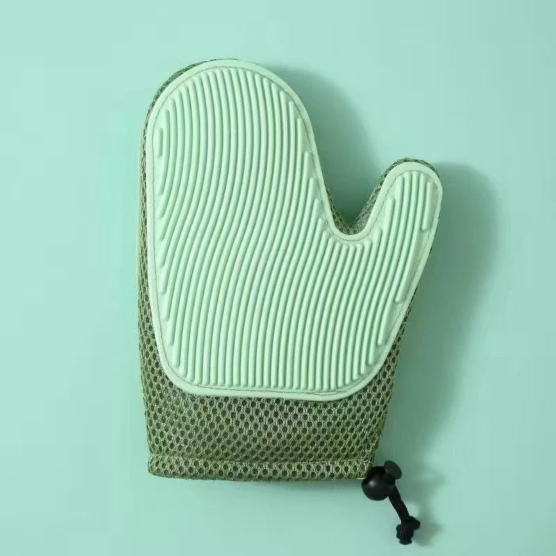 2-in-1 Cat Grooming Glove Make Coat Care a Pleasure Bark&Paw Lab