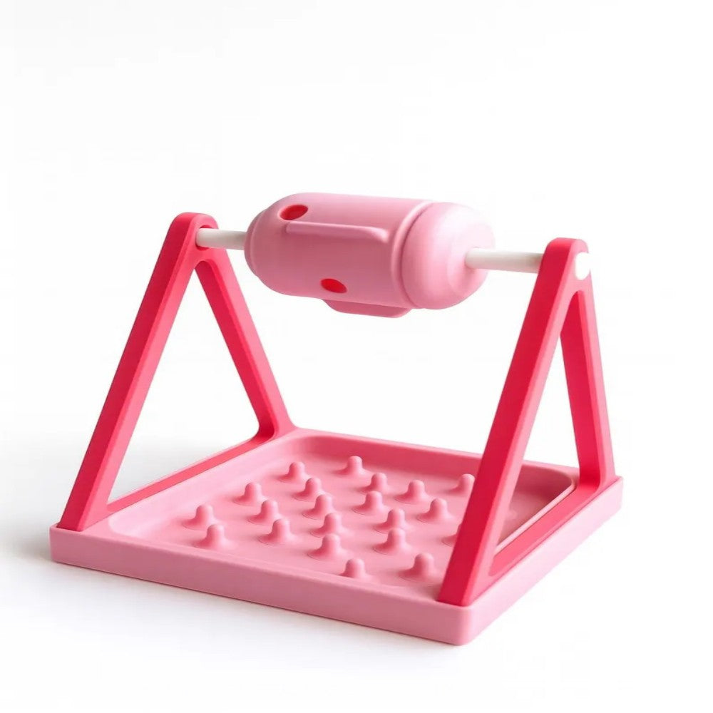 Interactive Cat Treat Dispenser Toy  3D Printed Puzzle Feeder DIY or Pre-Assembled Bark&Paw Lab