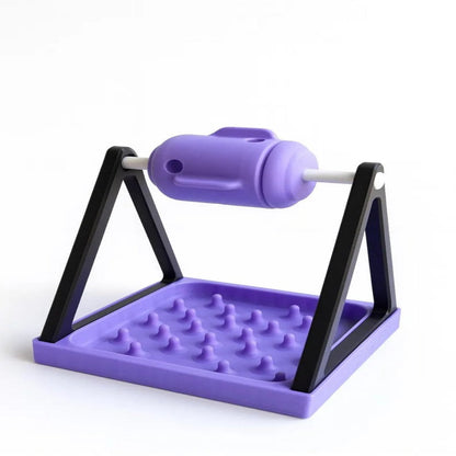 Interactive Cat Treat Dispenser Toy  3D Printed Puzzle Feeder DIY or Pre-Assembled Bark&Paw Lab