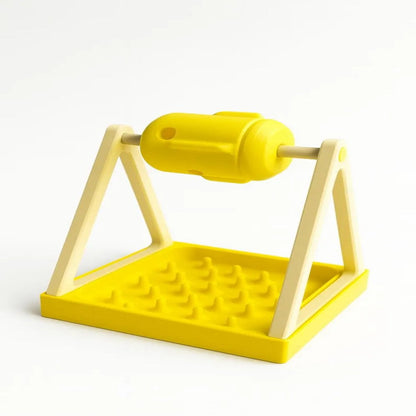 Interactive Cat Treat Dispenser Toy  3D Printed Puzzle Feeder DIY or Pre-Assembled Bark&Paw Lab