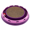 Cat toy Ball Track & Scratcher Cat Interaction Toy for kitty