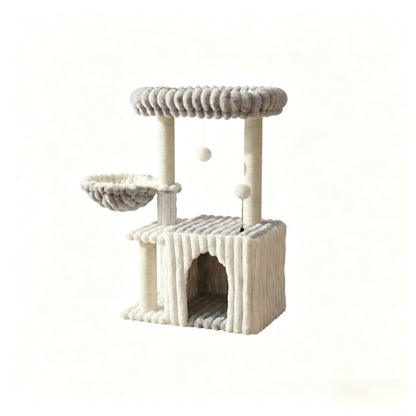 New Cat frame furniture Cat Climbing Tree with Cat Bed