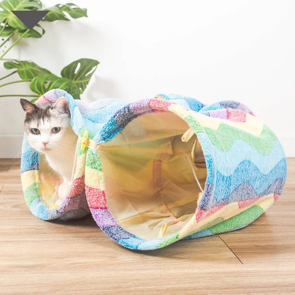 Durable Elves in the Rainbow Cat Tunnel Bark&Paw Lab