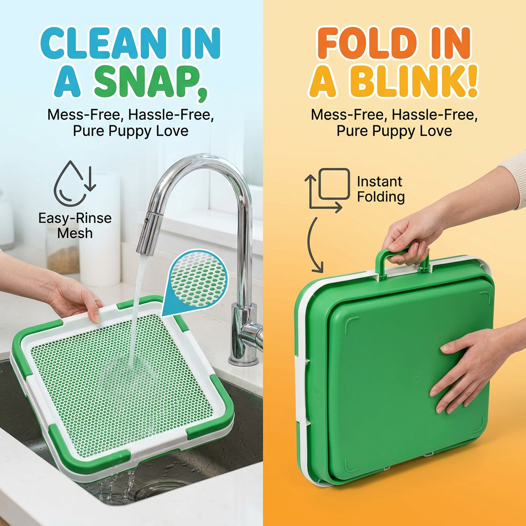 Pet Dog Toilet Potty Tray for Small Medium Large Dogs Easy Clean Indoor Training Litter Box