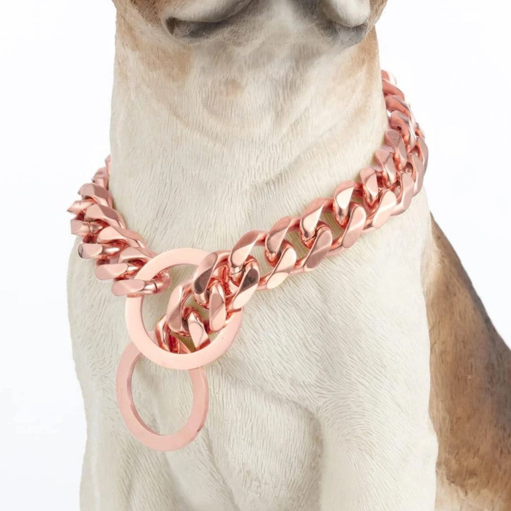 Stainless steel chains dog necklace 304L