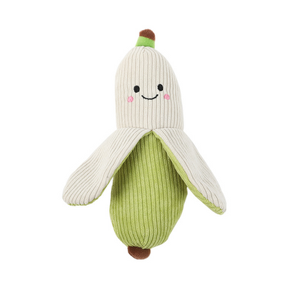 Healing Vegetable Squeaky Plush Dog Toys Interactive Teething Companion Toys