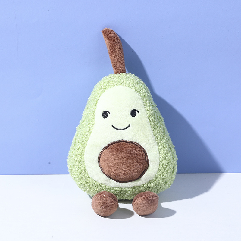 Healing Vegetable Squeaky Plush Dog Toys Interactive Teething Companion Toys