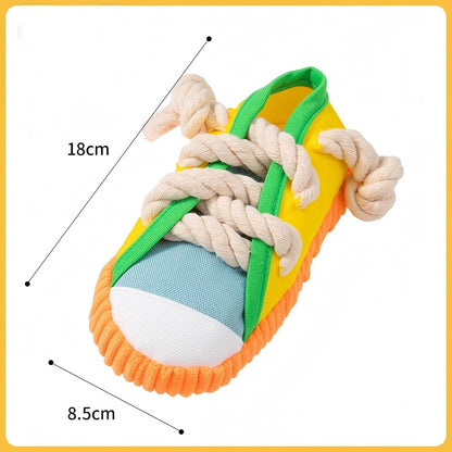 Simulation shoe dog chew toy prevents dogs from chewing shoes and sofas