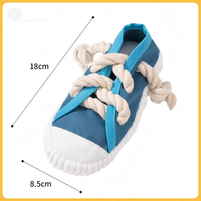 Simulation shoe dog chew toy prevents dogs from chewing shoes and sofas