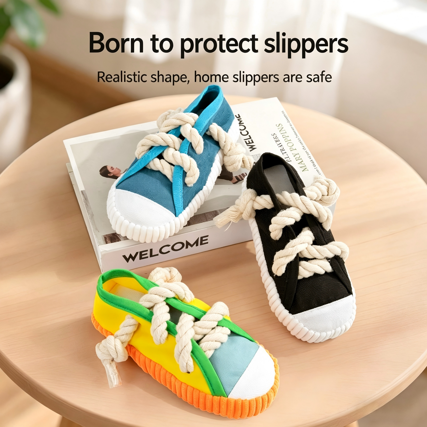 Simulation shoe dog chew toy prevents dogs from chewing shoes and sofas