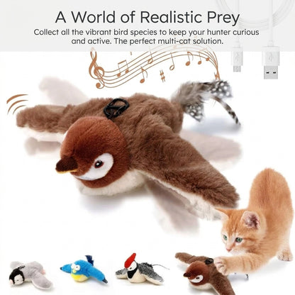Flapping Bird Cat Toys for relaxing your zoomie cat