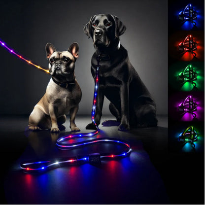 LED Dog RGB Lash lighting up Control Bark&Paw Lab