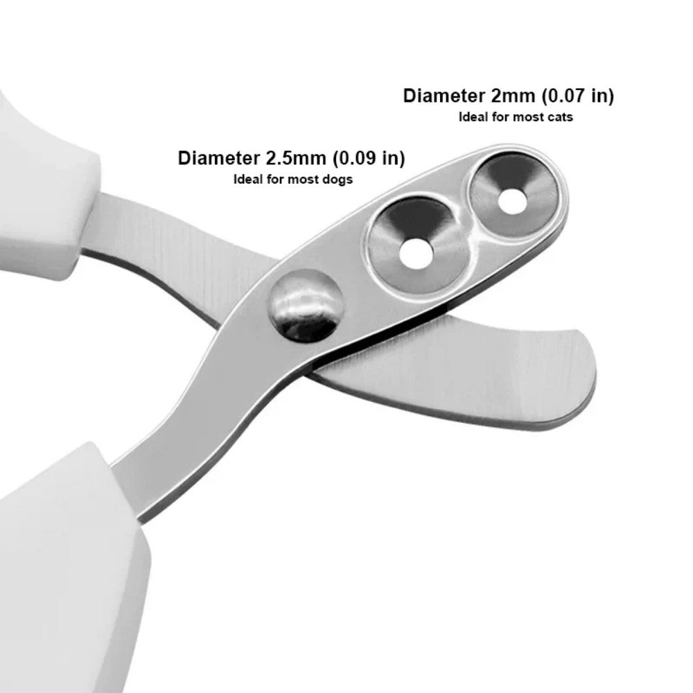 Full-range aperture coverage Pet Nail Clippers for Cats and Dogs Bark&Paw Lab