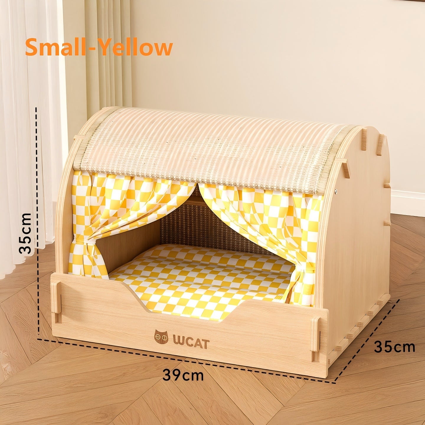 Rainbow Cat Scratching Board Wear Resistant Cat Nest Toy