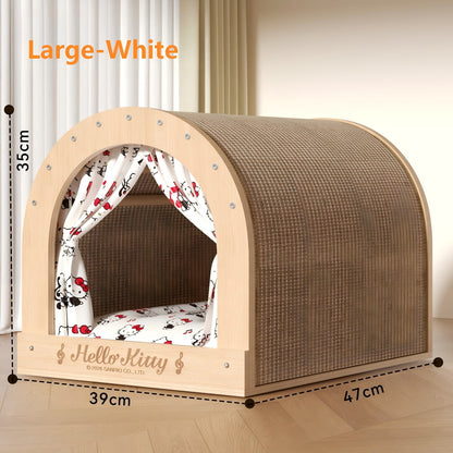 Rainbow Cat Scratching Board Wear Resistant Cat Nest Toy