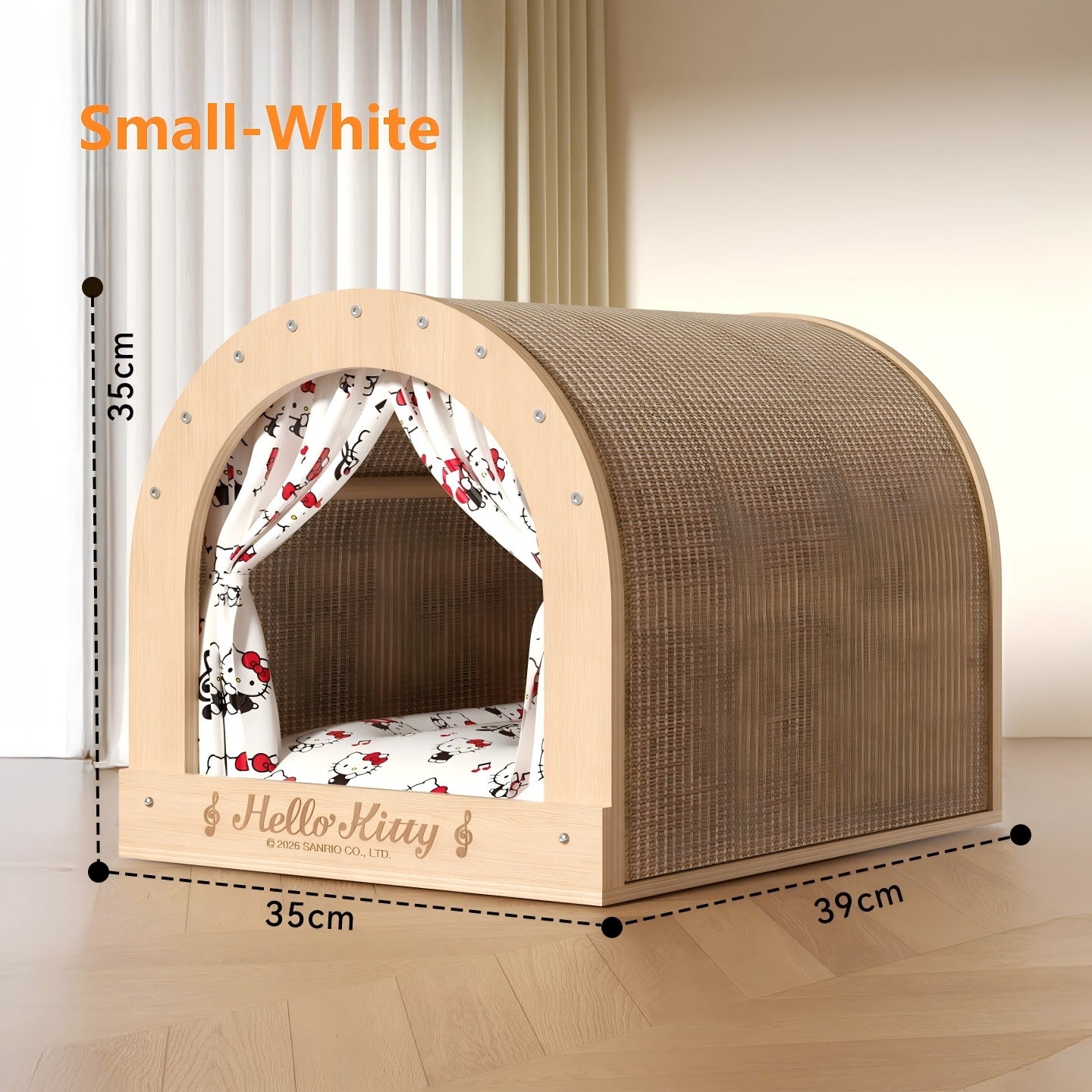 Rainbow Cat Scratching Board Wear Resistant Cat Nest Toy