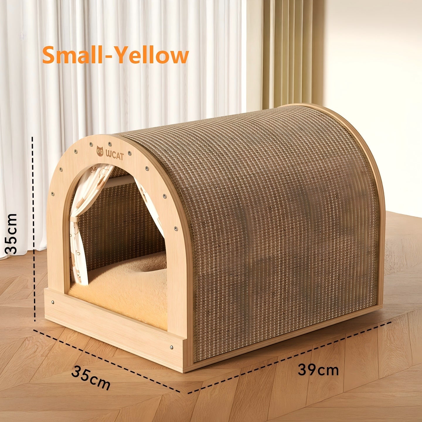Rainbow Cat Scratching Board Wear Resistant Cat Nest Toy