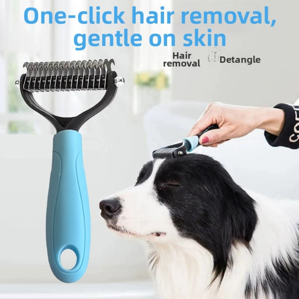 Pet Grooming Comb Cat Dog Knot Remover Fur Thinner
