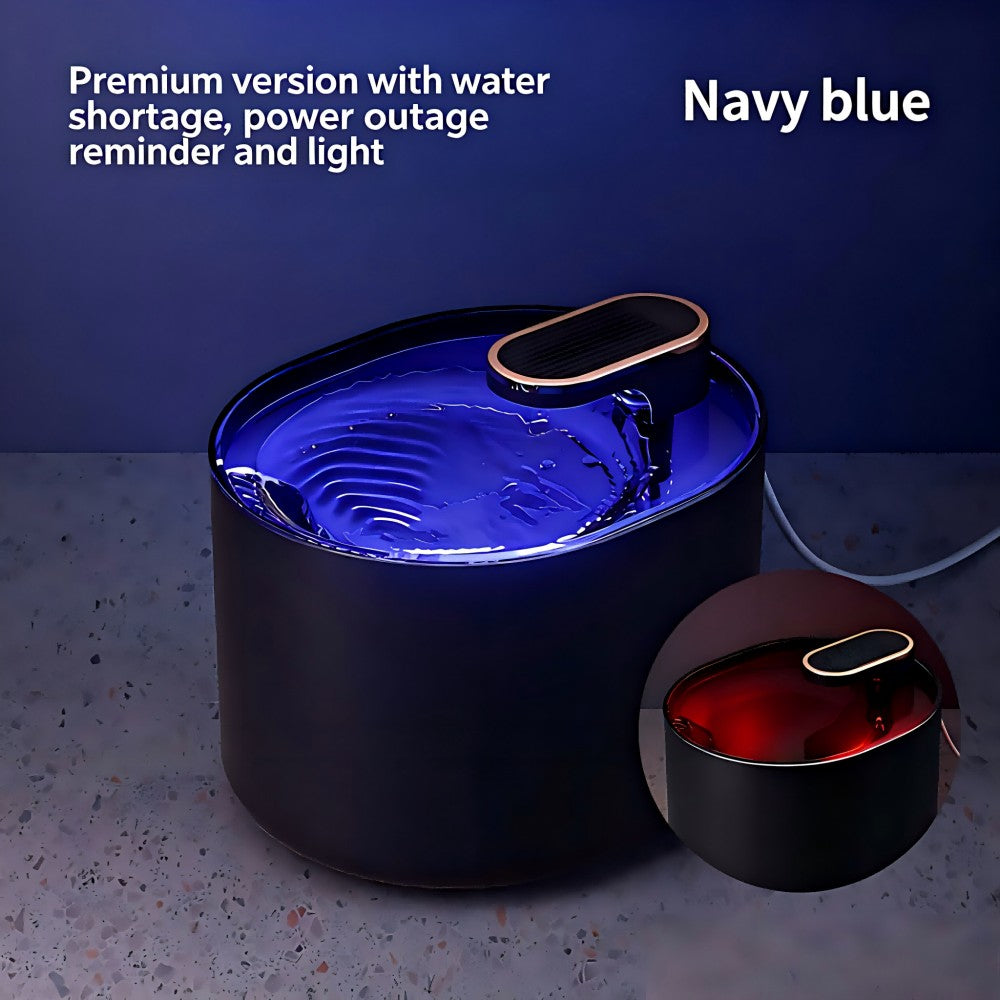 Smart Constant Temp Pet Fountain Plug-in Wireless Cat Dog Bowl