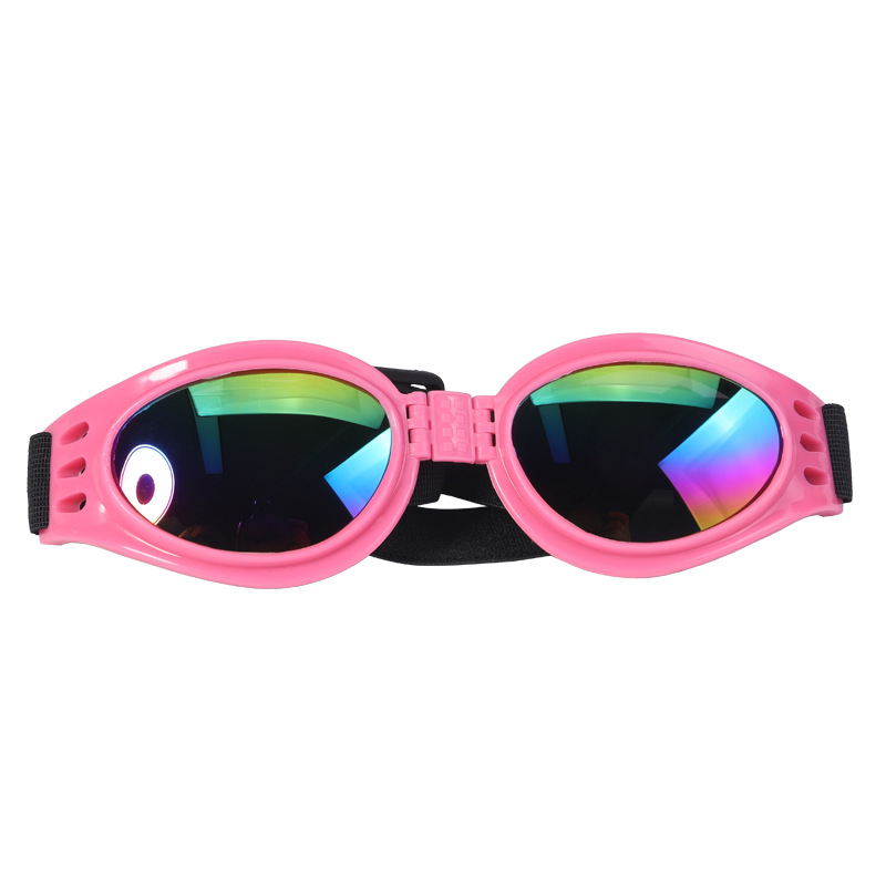 Dog Sunglasses UV Protection Comfortable Fit Pet Goggles No Nose Pressure Bark&Paw Lab