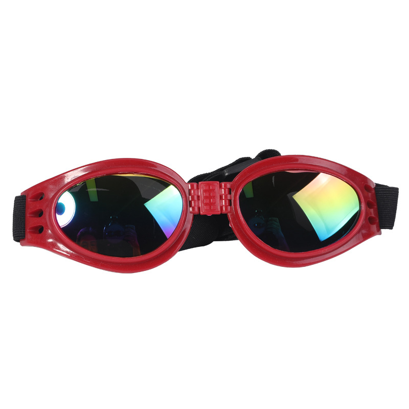 Dog Sunglasses UV Protection Comfortable Fit Pet Goggles No Nose Pressure Bark&Paw Lab