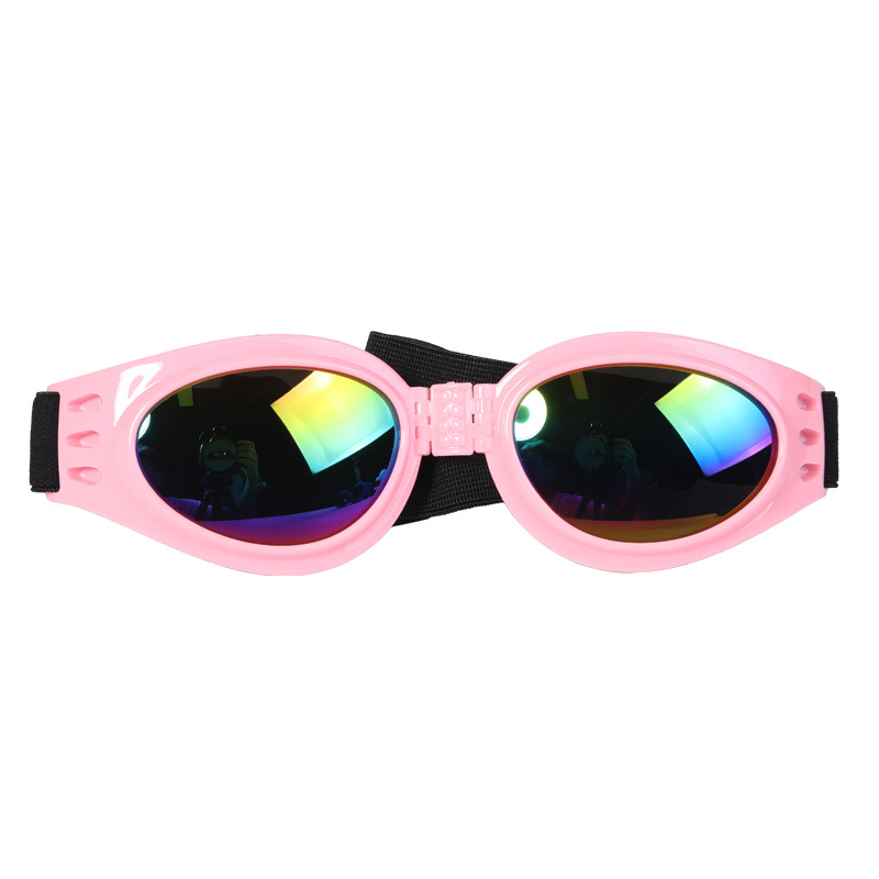 Dog Sunglasses UV Protection Comfortable Fit Pet Goggles No Nose Pressure Bark&Paw Lab