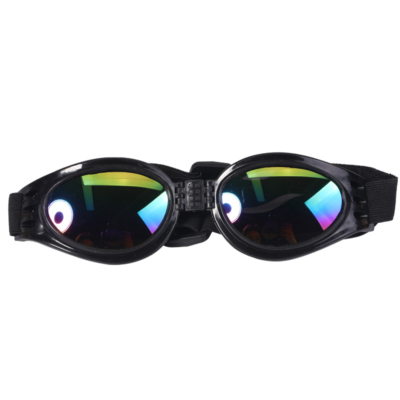 Dog Sunglasses UV Protection Comfortable Fit Pet Goggles No Nose Pressure Bark&Paw Lab