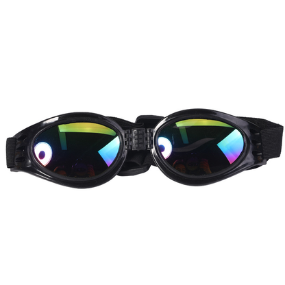 Dog Sunglasses UV Protection Comfortable Fit Pet Goggles No Nose Pressure Bark&Paw Lab