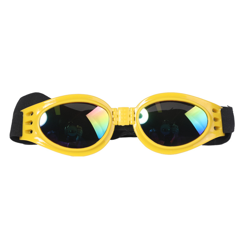 Dog Sunglasses UV Protection Comfortable Fit Pet Goggles No Nose Pressure Bark&Paw Lab
