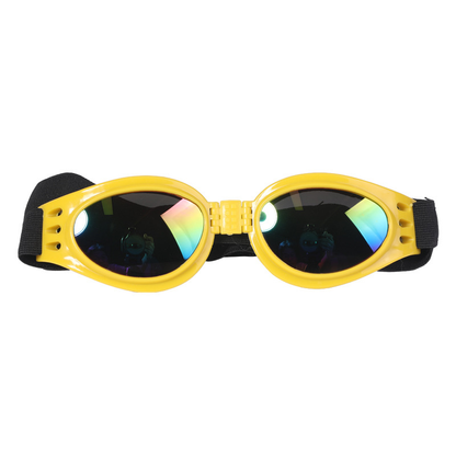 Dog Sunglasses UV Protection Comfortable Fit Pet Goggles No Nose Pressure Bark&Paw Lab
