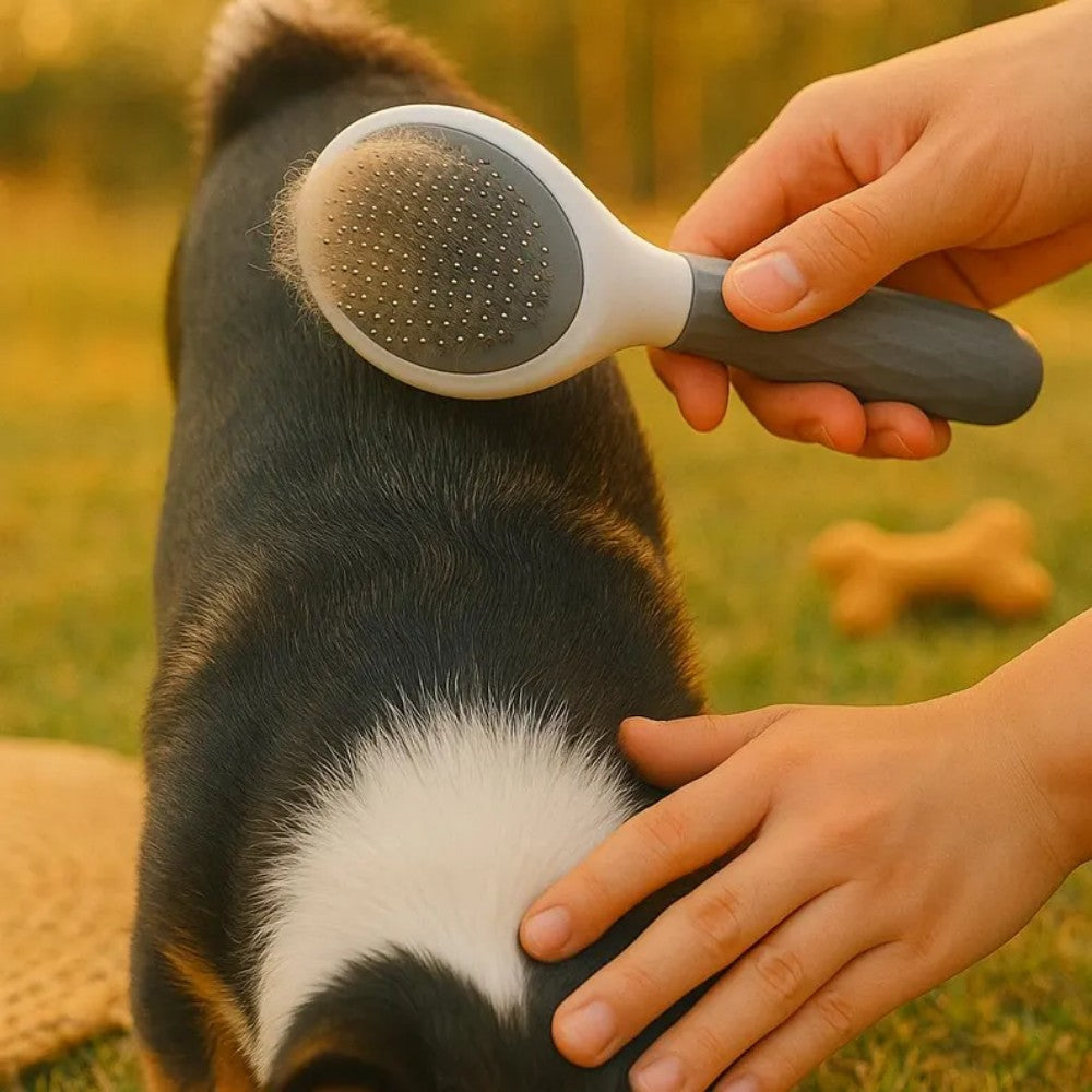 Cat and Dog Steam Brush Pet Grooming Tool Hair Shedding 3 in 1 Massage Combs