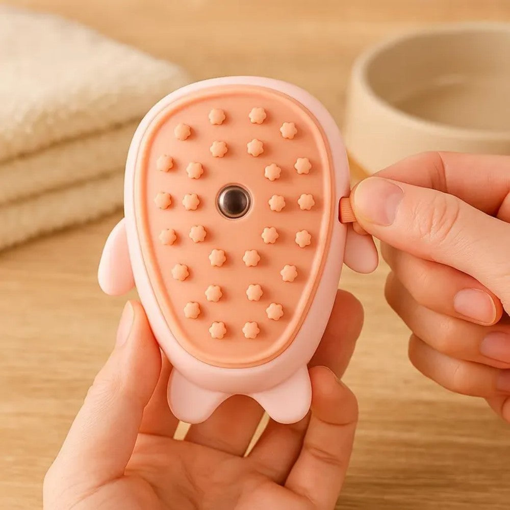 Pets Brush Universal Pet Massage Comb Multifunction Brush Pet Gift Bark&Paw Lab