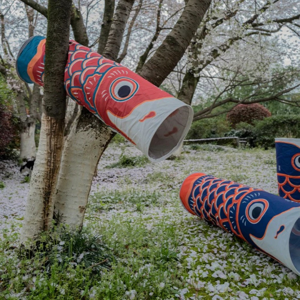 Koi-Fish Self-entertainment Cat Tunnel Track- L95cm Bark&Paw Lab
