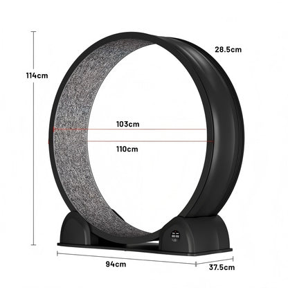 Smart Digital Display ABS Cat Treadmill Pet Toy Cat Running Silent Exercise Wheel Fitness & Sports Cat Tree