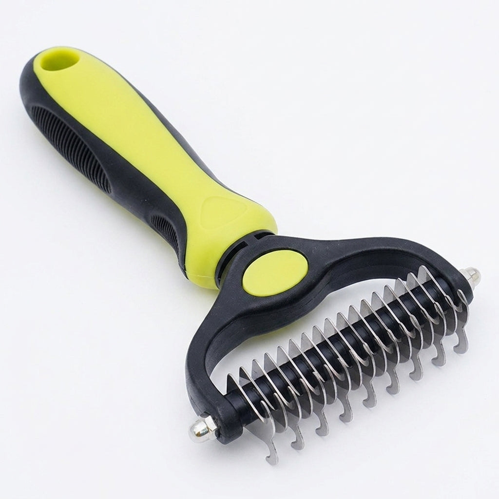 7 in 1 Pet Grooming Kits Dog&Cat Comb Deshedding Brush Nail Clipper with File Bath Brush Premium Pet Supplies