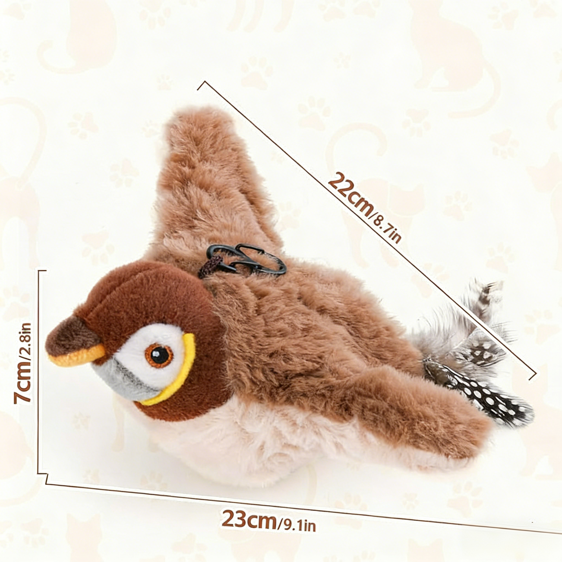 Flapping Bird Cat Toys for relaxing your zoomie cat Bark&Paw Lab