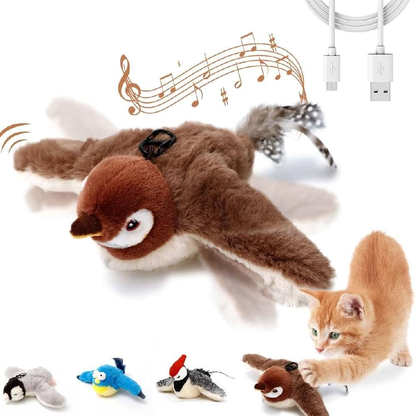 Flapping Bird Cat Toys for relaxing your zoomie cat Bark&Paw Lab